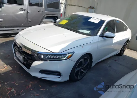 2018 Honda Accord Sport z USA, uszkodzony, nr VIN 1HGCV1F31JA225238